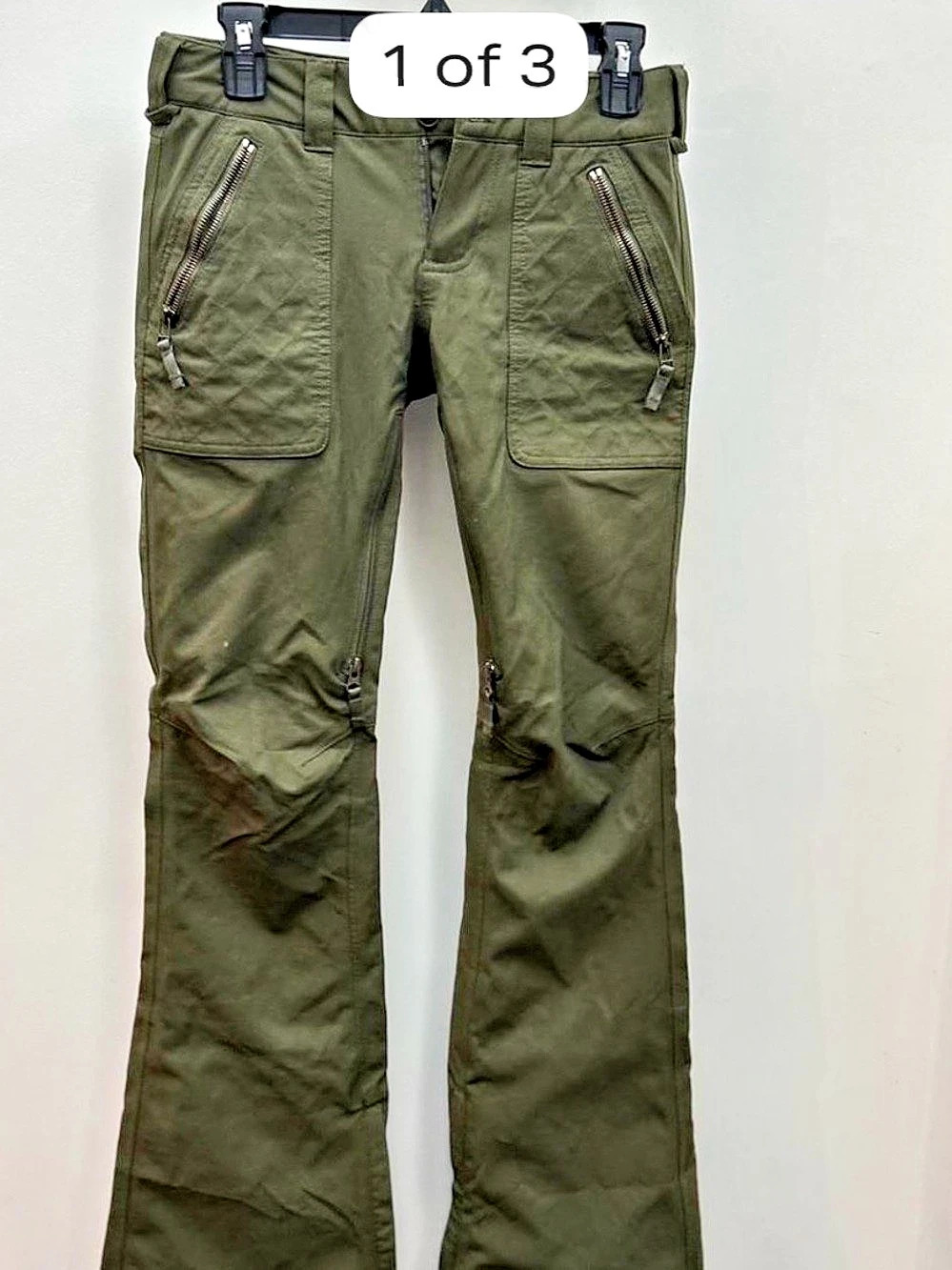 Burton Women's Snow Pants Green XS Like New